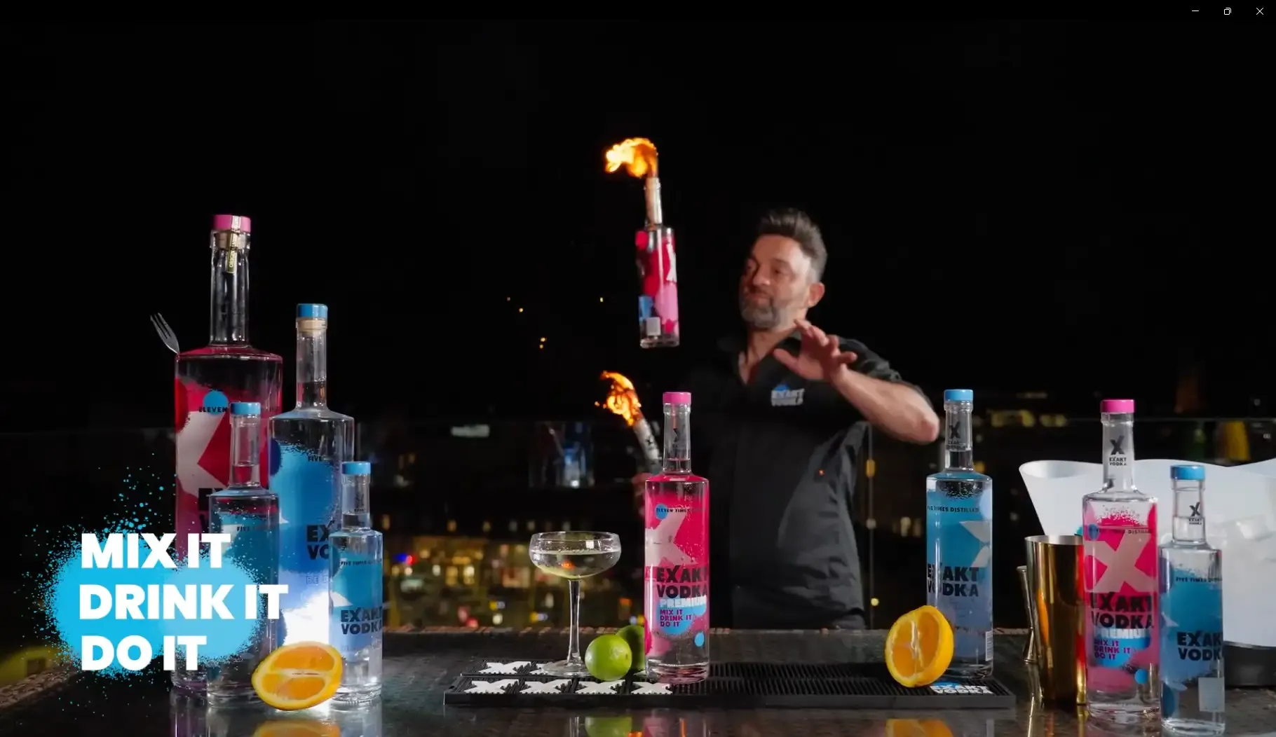 EXAKT Vodka from Austria | Premium Vodka & Bar Accessories exakt fallback video