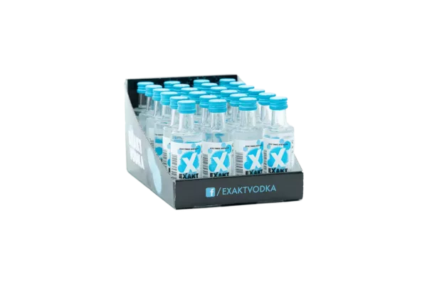 24 Flaschen Exakt Vodka 4cl Mini